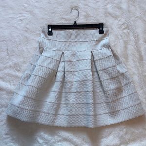High waisted peplum skirt.